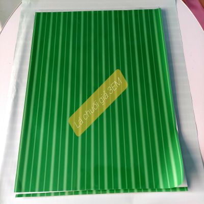 LÁ CHUỐI GIẢ (LÁ CHUỐI PLASTIC GÓI CHẢ LỤA, NEM CHUA)